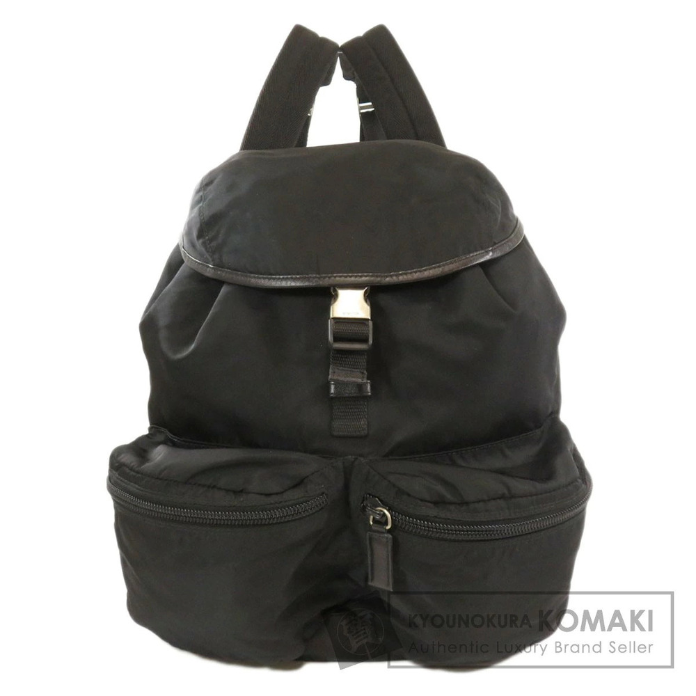 Prada Plate Rucksack Backpack Daypack Logo - Picture 2 of 11